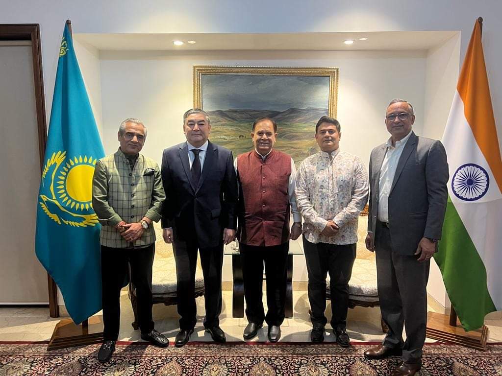 Nurlan Zhalgasbayev Kazakhstan Ambassador to India